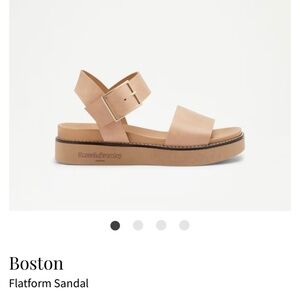 EUC Russell & Bromley Flatform Sandal